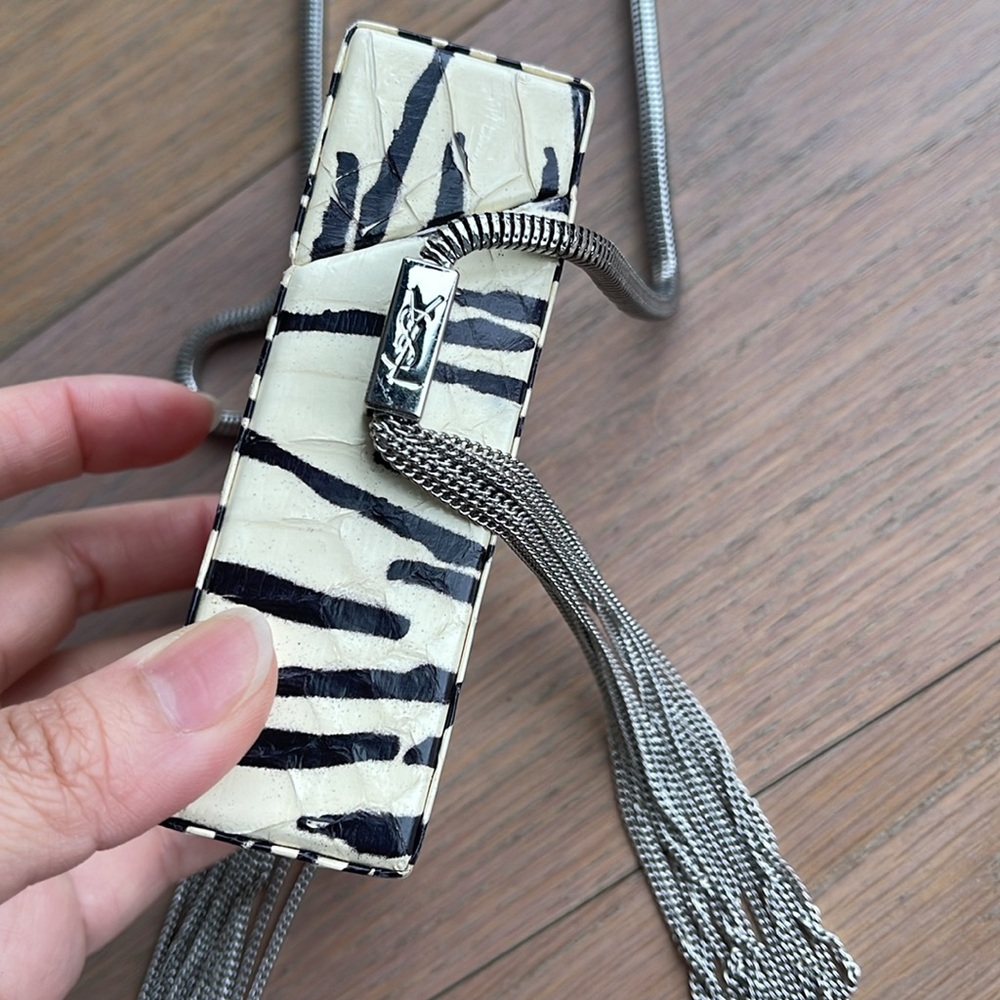 YSL cigarette box chain crossbody bag - Picture 5 of 12